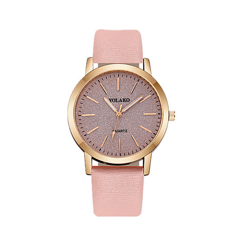 Armbanduhr, Lederbanduhr, Glitzeruhr