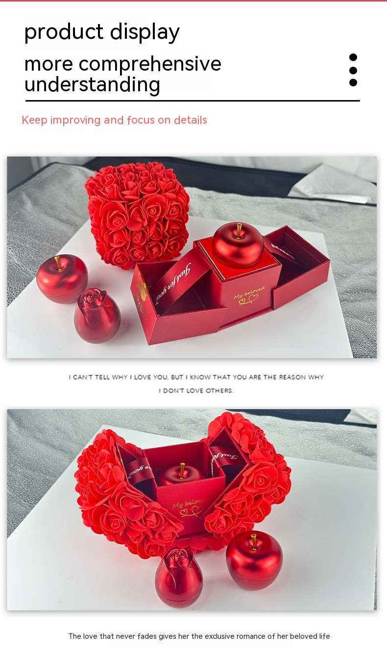 Ewige Rosen-Halskette - Das perfekte Geschenk für die Liebe ihres Lebens