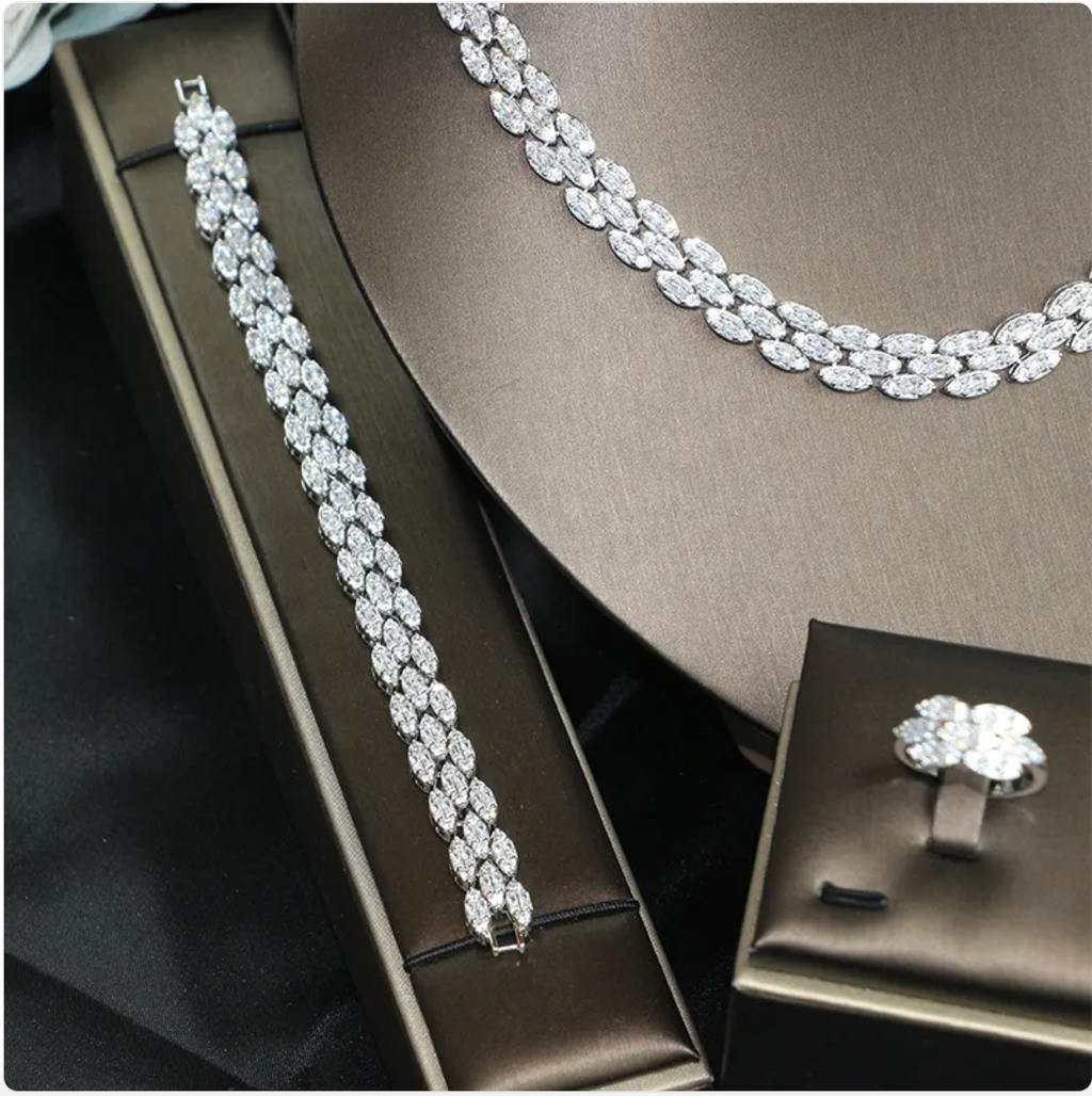 Hochzeits-Schmuckset