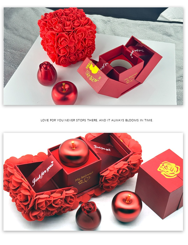 Ewige Rosen-Halskette - Das perfekte Geschenk für die Liebe ihres Lebens