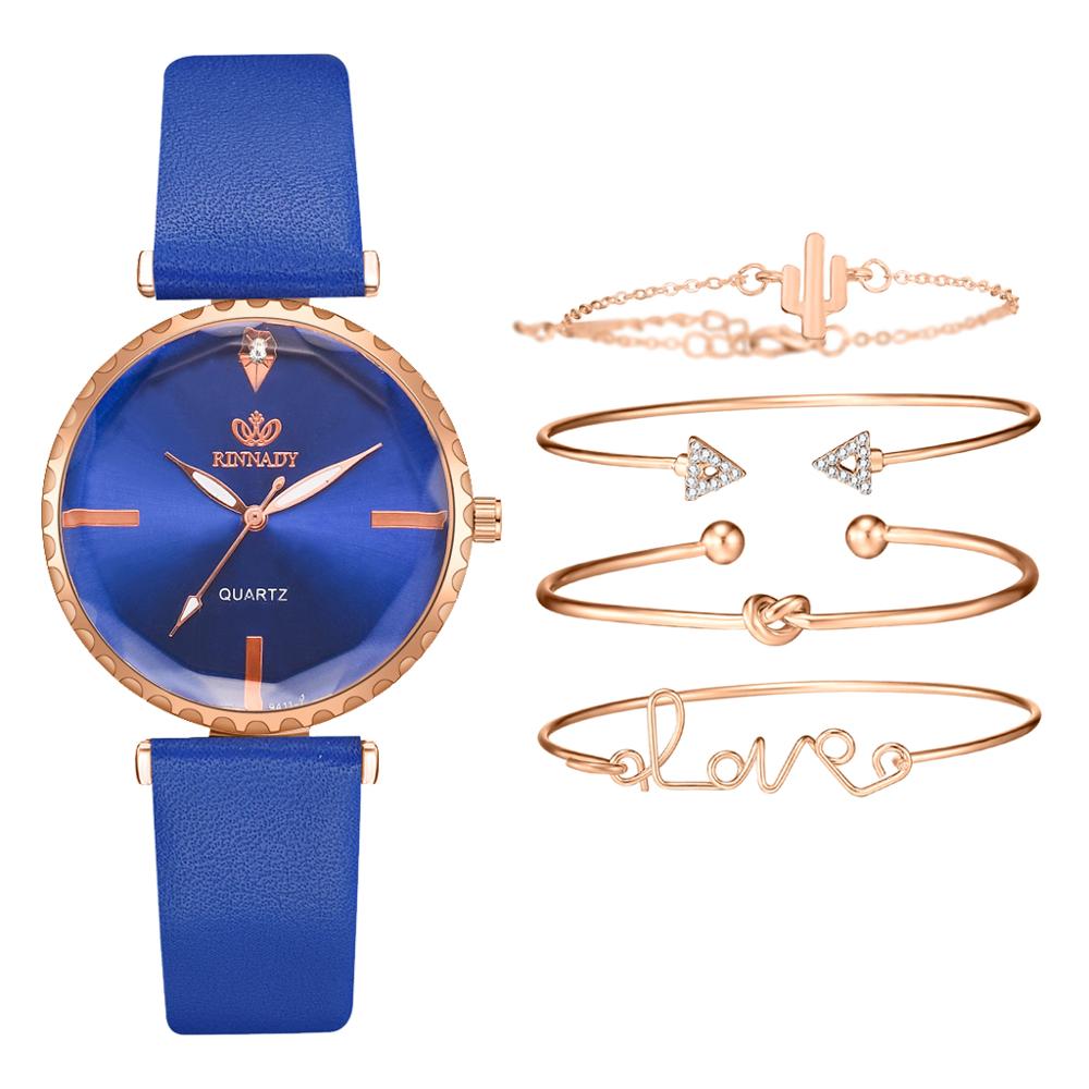 Armband-Set mit Quarzuhr für Frauen