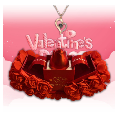 Ewige Rosen-Halskette - Das perfekte Geschenk für die Liebe ihres Lebens