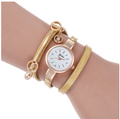 3-teiliges Armband- und Quarzuhr-Set für Frauen