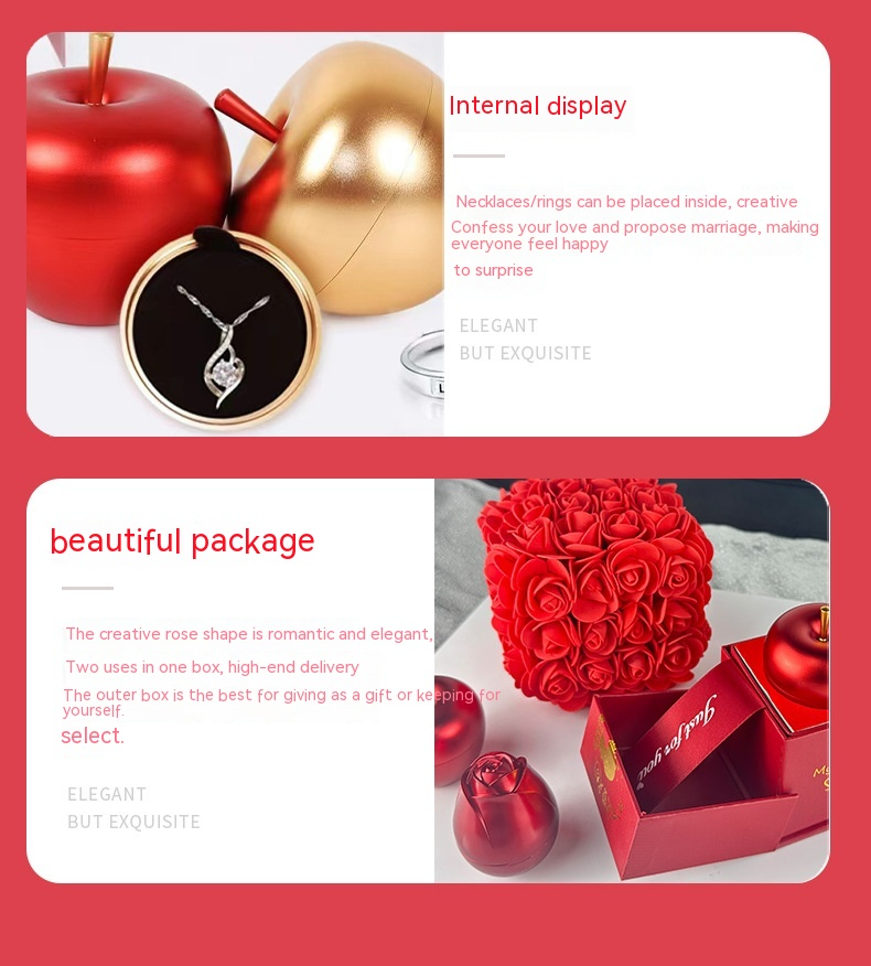 Ewige Rosen-Halskette - Das perfekte Geschenk für die Liebe ihres Lebens