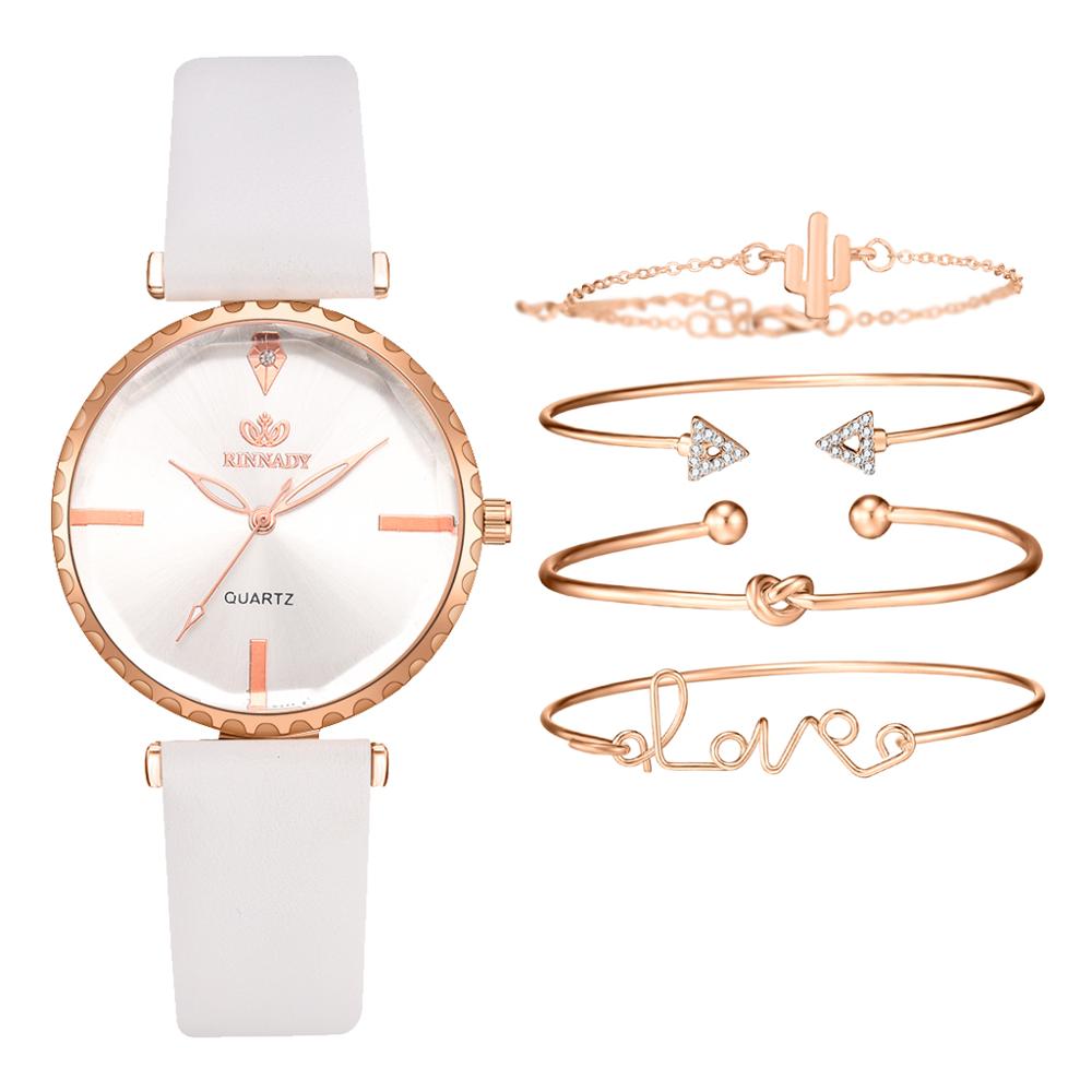 Armband-Set mit Quarzuhr für Frauen